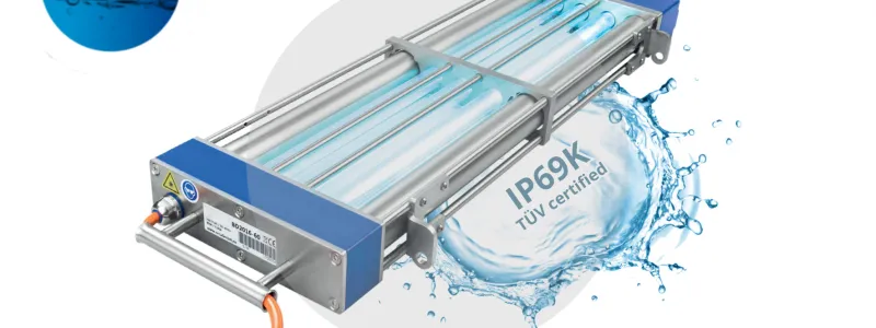 Hanovia UV BD 2016 HD Conveyor belt disinfection unit - rugged - waterproof - hygienic design